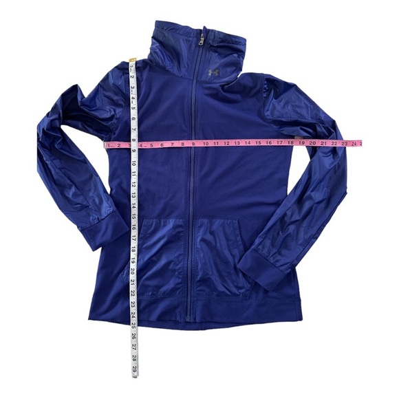 Under Armour Lightweight Track Jacket full zip Sz M - Picture 3 of 6